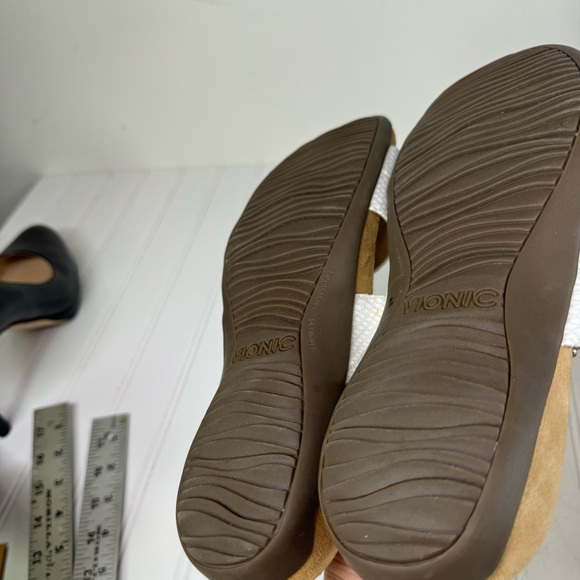 Vionic Skylar white adjustable slide sandals - Picture 9 of 9